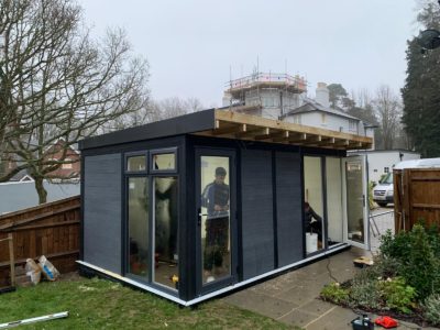 WRP Office 4 Roof Being Installed